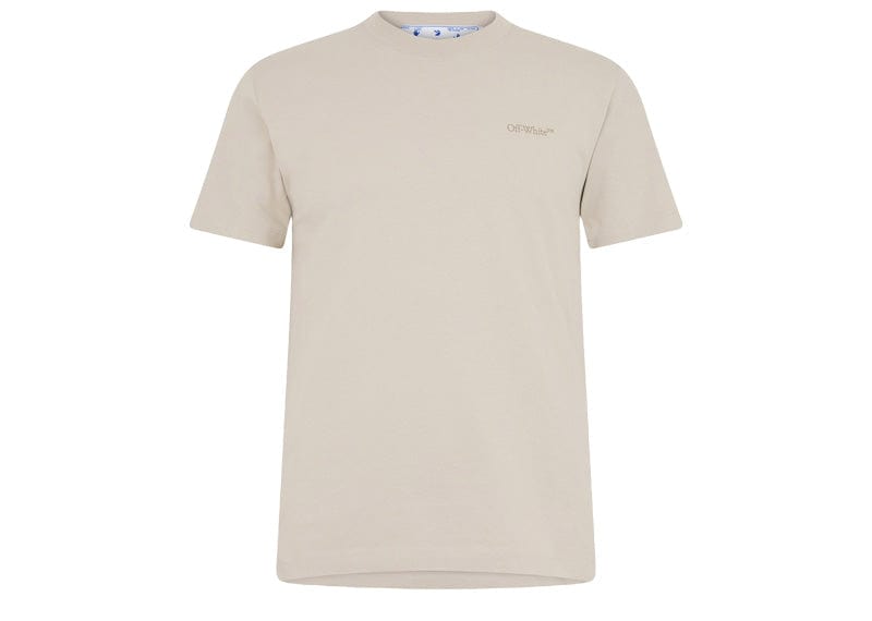 Off-White Arrows Motif S/S Tee Beige