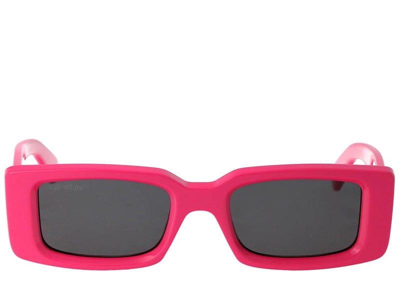 OFF-WHITE Arthur Square Frame Sunglasses Fluo Pink/White (OWRI023R21PLA0013001)