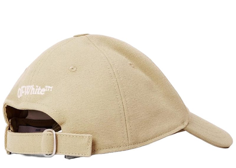 Off-White Baseball Cap Beige/Red