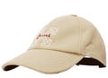 Off-White Baseball Cap Beige/Red