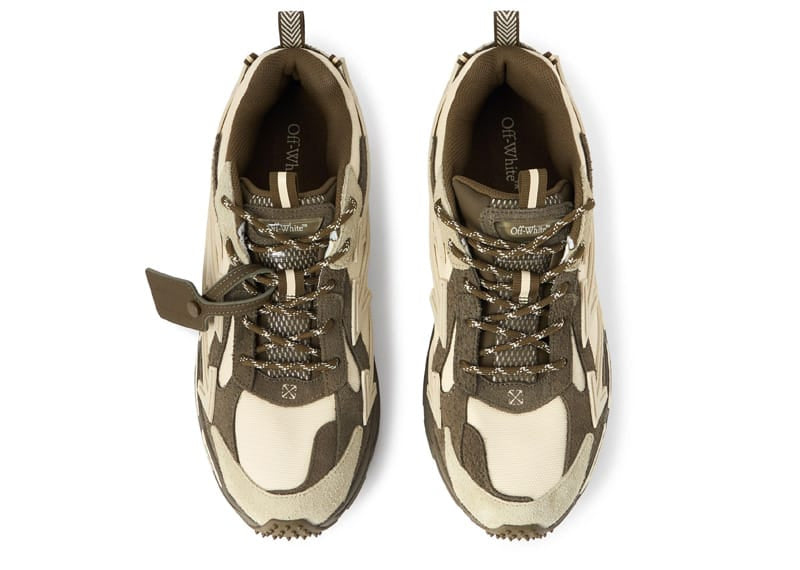 OFF-WHITE Be Right Back Forest Green/Sand