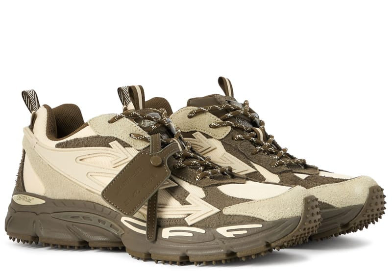 OFF-WHITE Be Right Back Forest Green/Sand