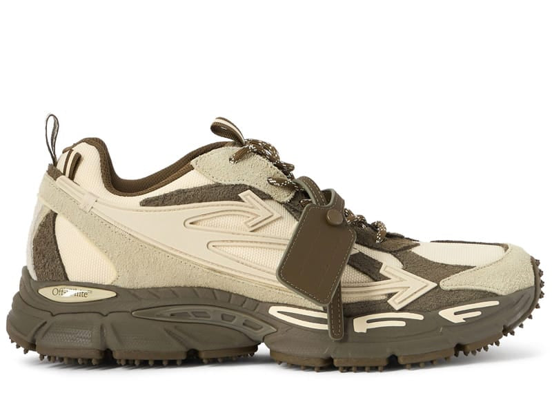 OFF-WHITE Be Right Back Forest Green/Sand