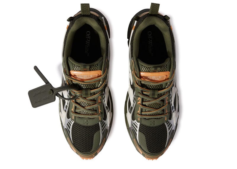 OFF-WHITE Be Right Back Military Green Peach