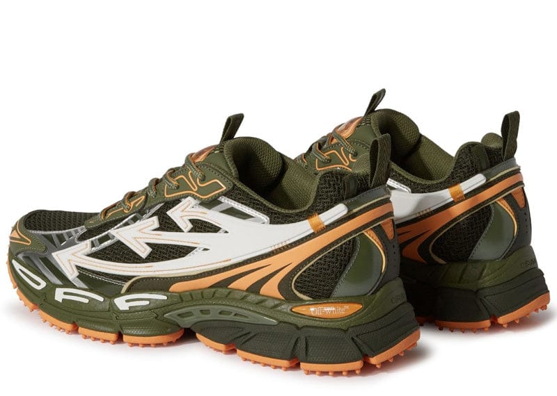 OFF-WHITE Be Right Back Military Green Peach