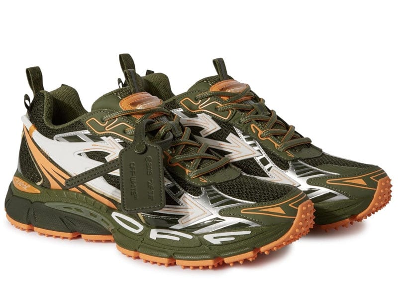 OFF-WHITE Be Right Back Military Green Peach