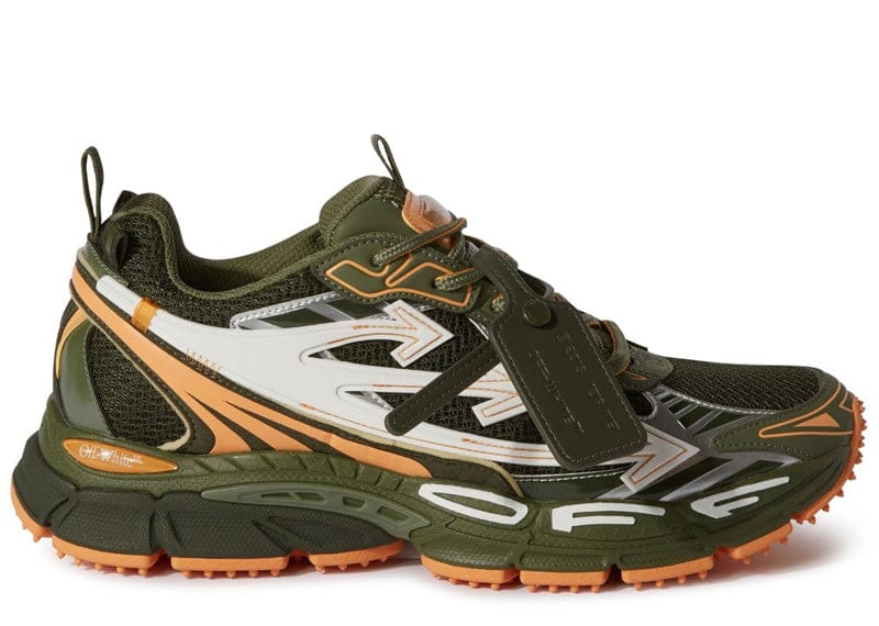 OFF-WHITE Be Right Back Military Green Peach