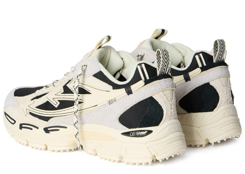 Off-White Be Right Back Suede Black White