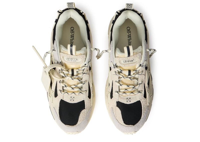 Off-White Be Right Back Suede Black White