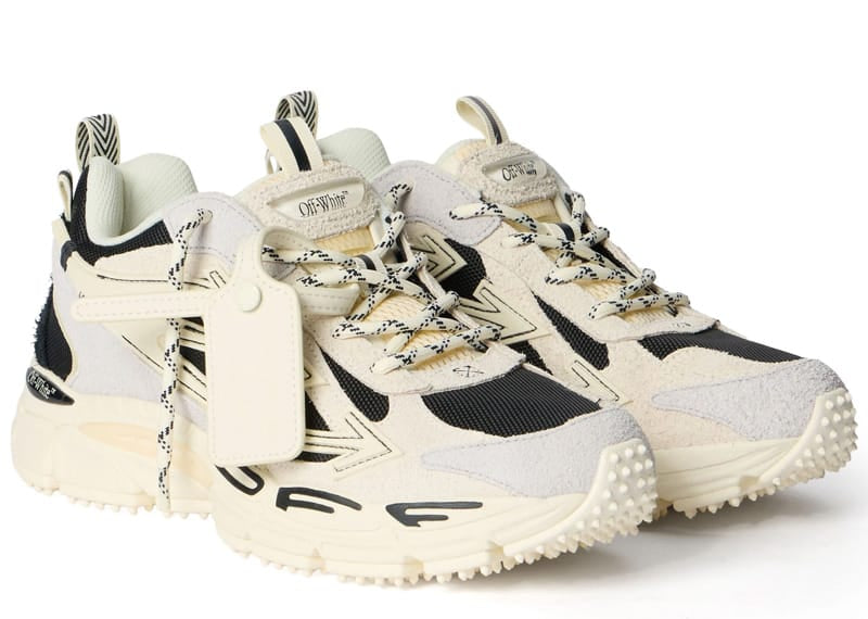 Off-White Be Right Back Suede Black White