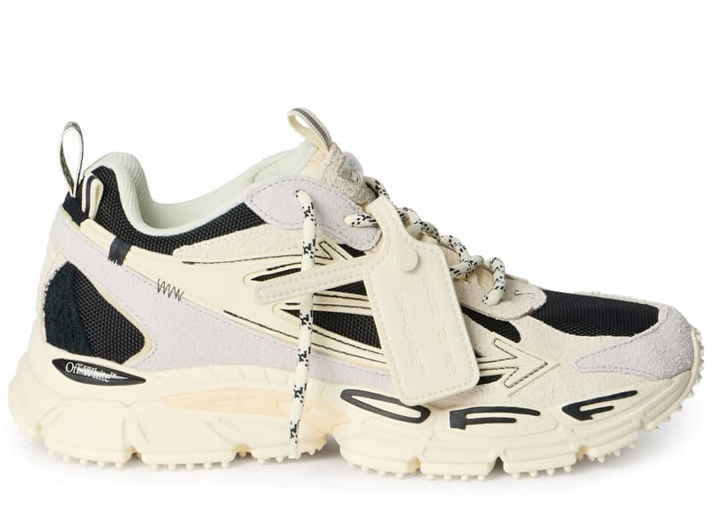 Off-White Be Right Back Suede Black White