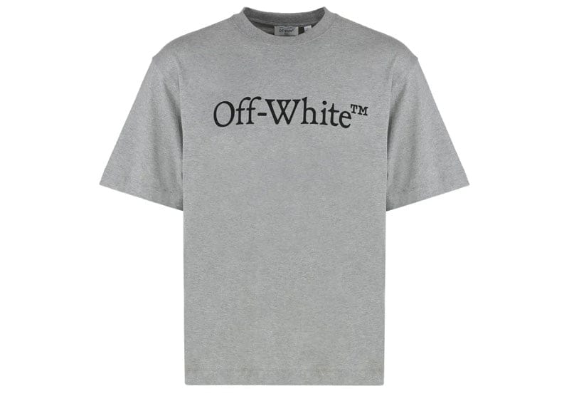 Off-White Big Bookish Skate Tee Grey