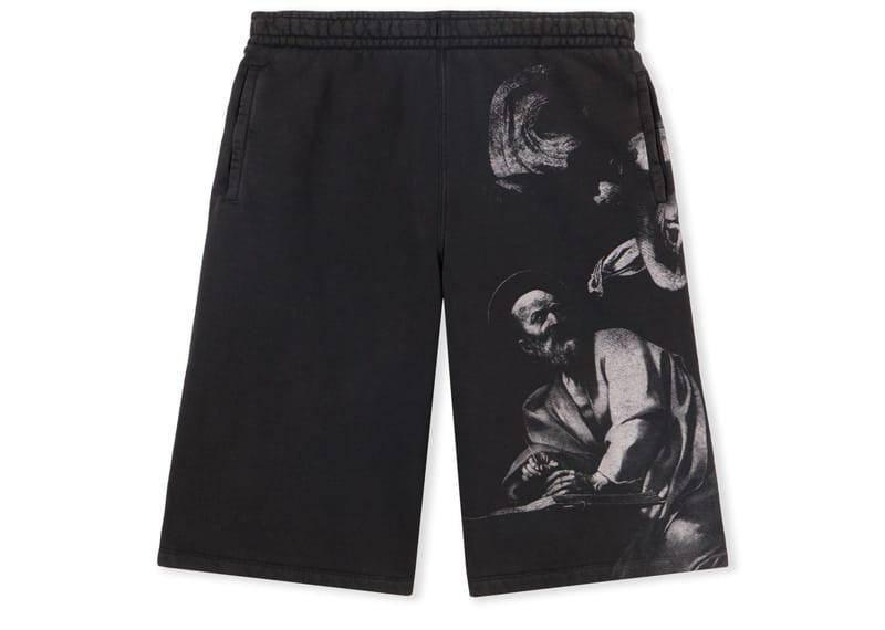 OFF-WHITE Bw S.Matthew Over Sweatshorts Black/Grey