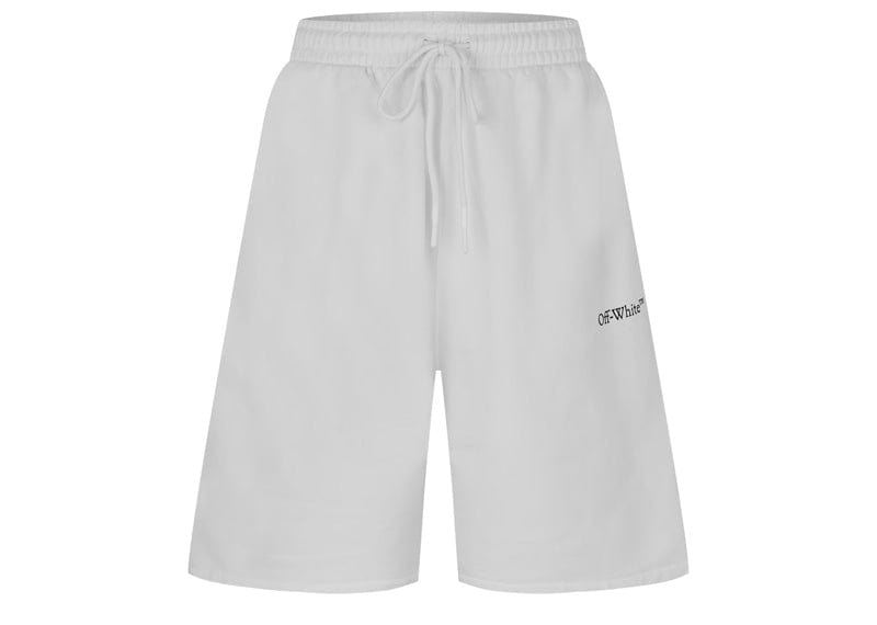 Off-White Caravaggio Arrow Sweatshorts White