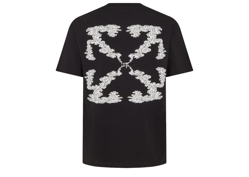 OFF-WHITE Cloud Arrow Slim S/S Tee Black/White
