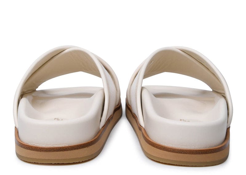 Off-White Cloud Criss Cross Slide Beige