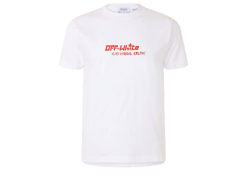 OFF-WHITE Cryst Croco Tee White