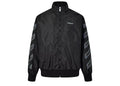 OFF-WHITE Diag Outl Nylon Faille Track Jacket Black