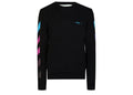 OFF-WHITE Diagonal Gradient L/S Tee Black