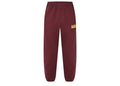 Off-White Diagonal Logo Sweatpants Maroon