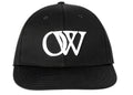 Off-White Drill Embr Owbaseball Cap Black