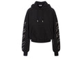 Off -White Eyelet Hoodie 'Black'