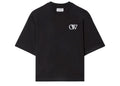 OFF-WHITE Flock OW Logo Basic Tee Black (Women's)
