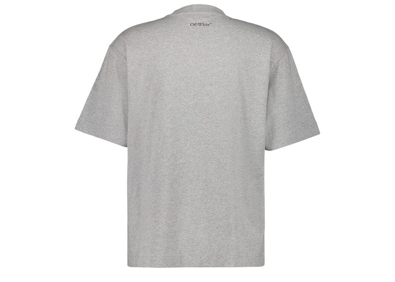 OFF-WHITE Fresco Oval Skate S/S Tee Grey