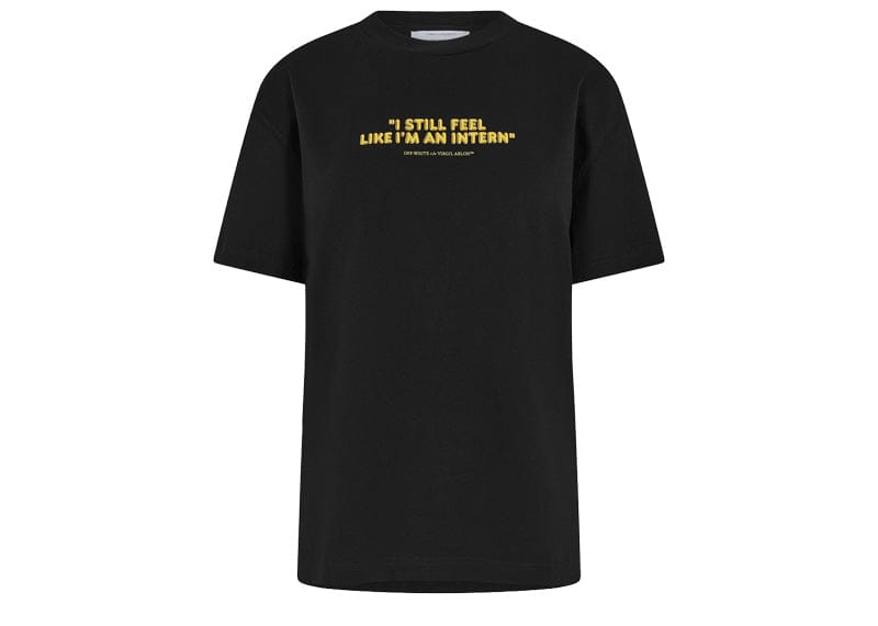 OFF-WHITE Intern Skate S/S Tee Black (Women's)
