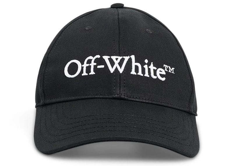 Off-White Logo-Embroidered Baseball Cap Black