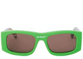 Off-White Lucio Sunglasses Green/Brown