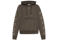 OFF-WHITE Martyrdom Arrow Skate Hoodie Vintage Brown