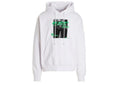 OFF-WHITE Metro Type Skate Hoodie White/Green