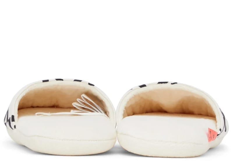Off-White Monogram Slippers Creme Grey