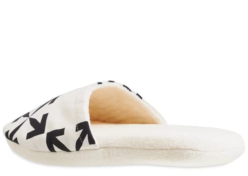 Off-White Monogram Slippers Creme Grey