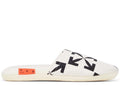 Off-White Monogram Slippers Creme Grey