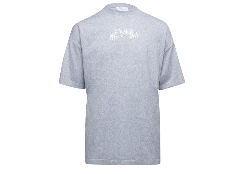 OFF-WHITE Music Skate S/S Tee Grey/White