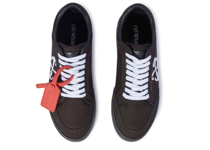Off-White New Low Vulcanized Black White