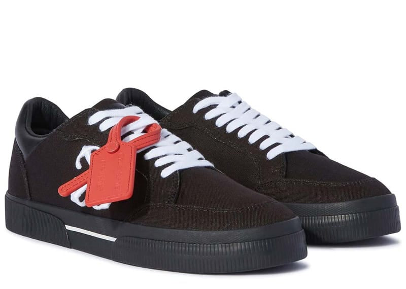 Off-White New Low Vulcanized Black White