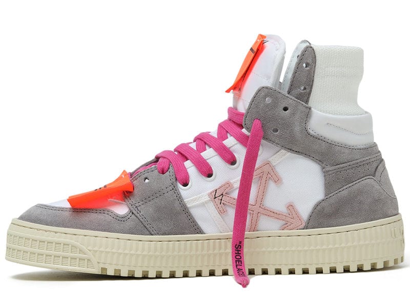 Off White Off Court 3.0 High 'White, Grey Pink'