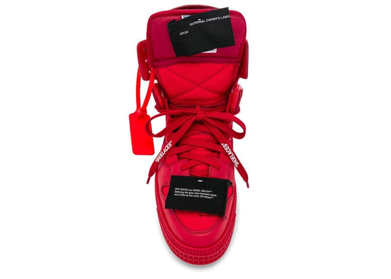 OFF-WHITE Off Court High Red
