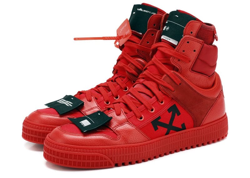 OFF-WHITE Off Court High Red