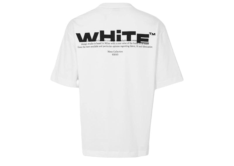 Off-White Off Shred Skate T-shirt SN99 White Black