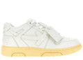 Off White Out Of Office Calf Leather Sneaker White/Gold
