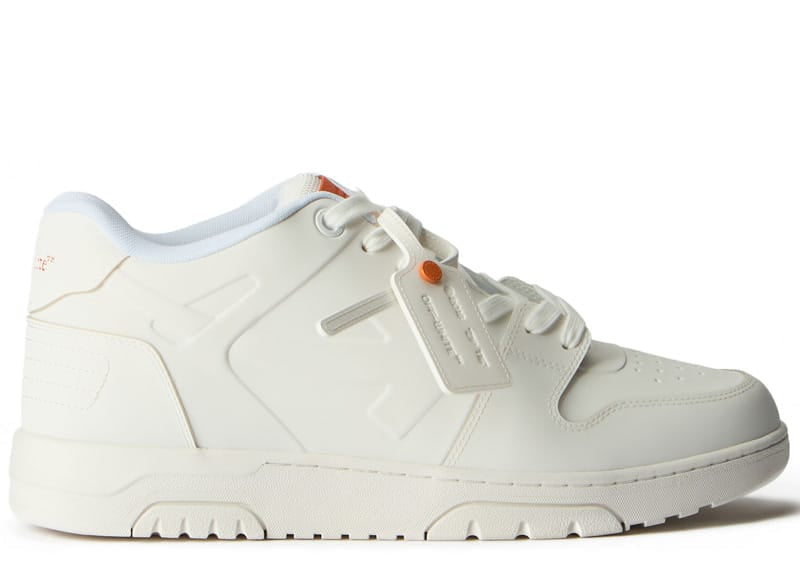 Off-White Out Of Office Molded Low Tops White Orange