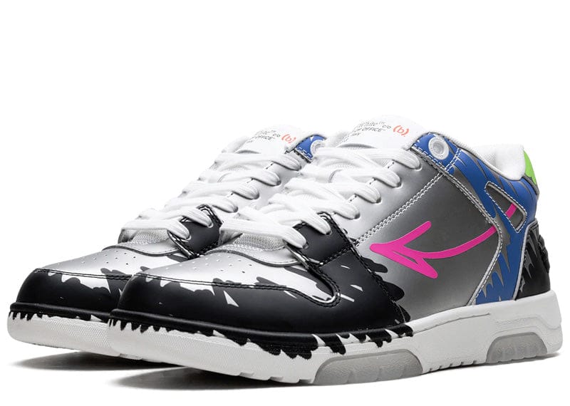 OFF-WHITE Out Of Office "OOO" Low Tops BSTROY