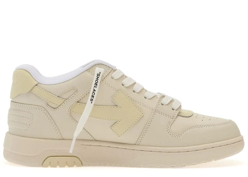 Off-White Out Of Office OOO Low Tops Calf Beige