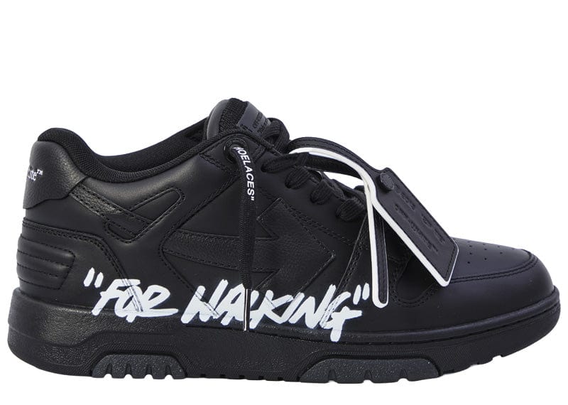 Off-White Out Of Office OOO Low Tops For Walking Black