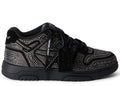 OFF-WHITE Out Of Office OOO Low Tops Strass Crystal Embellished Black (Women's)