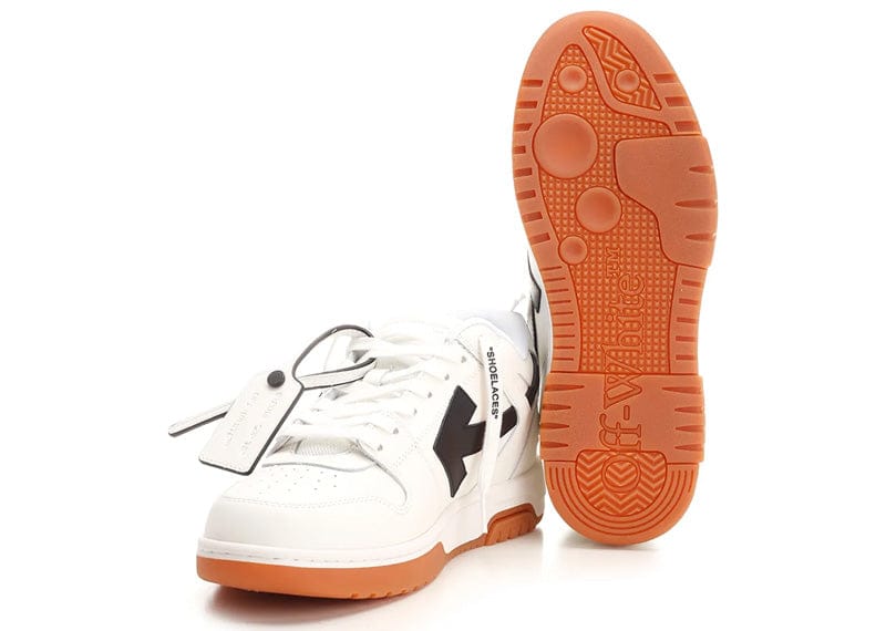Off-White Out Of Office OOO Low Tops White Black Gum